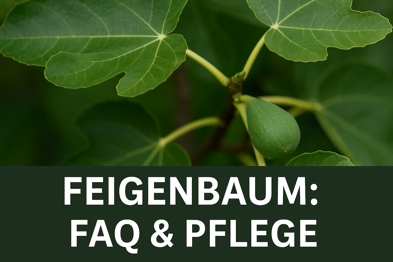 Alles rund um den feigenbaum – pflege, sorten & tipps