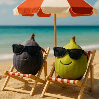 Feigen am strand
