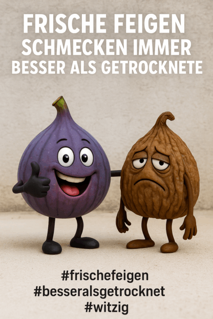 Reife und trockene feige